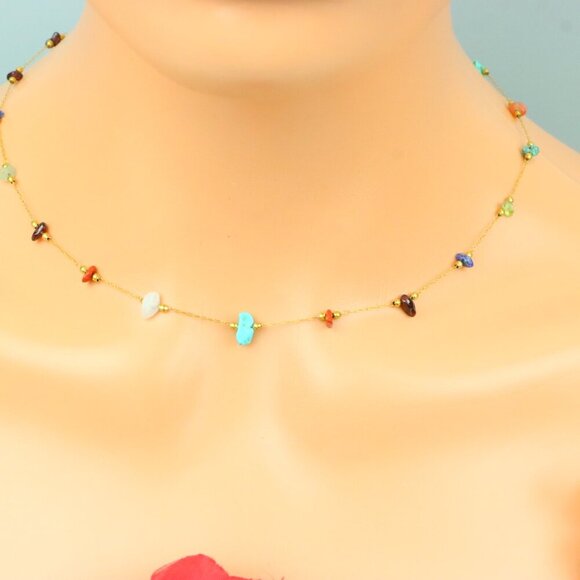 Delicate & Contemporary Necklace Chain, A Lovely Choice for Women, EVCH1111 - Picture 9 of 15